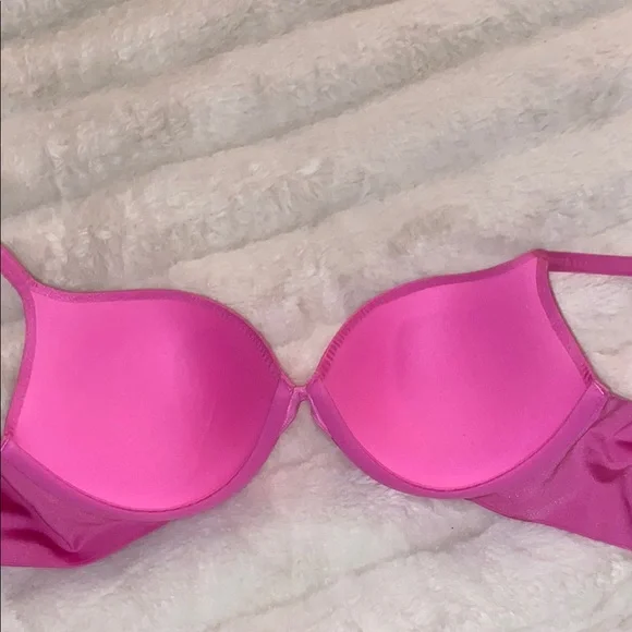 Skims Padded Ultimate Pushup Bra - Hot Pink - Picture 5 of 5